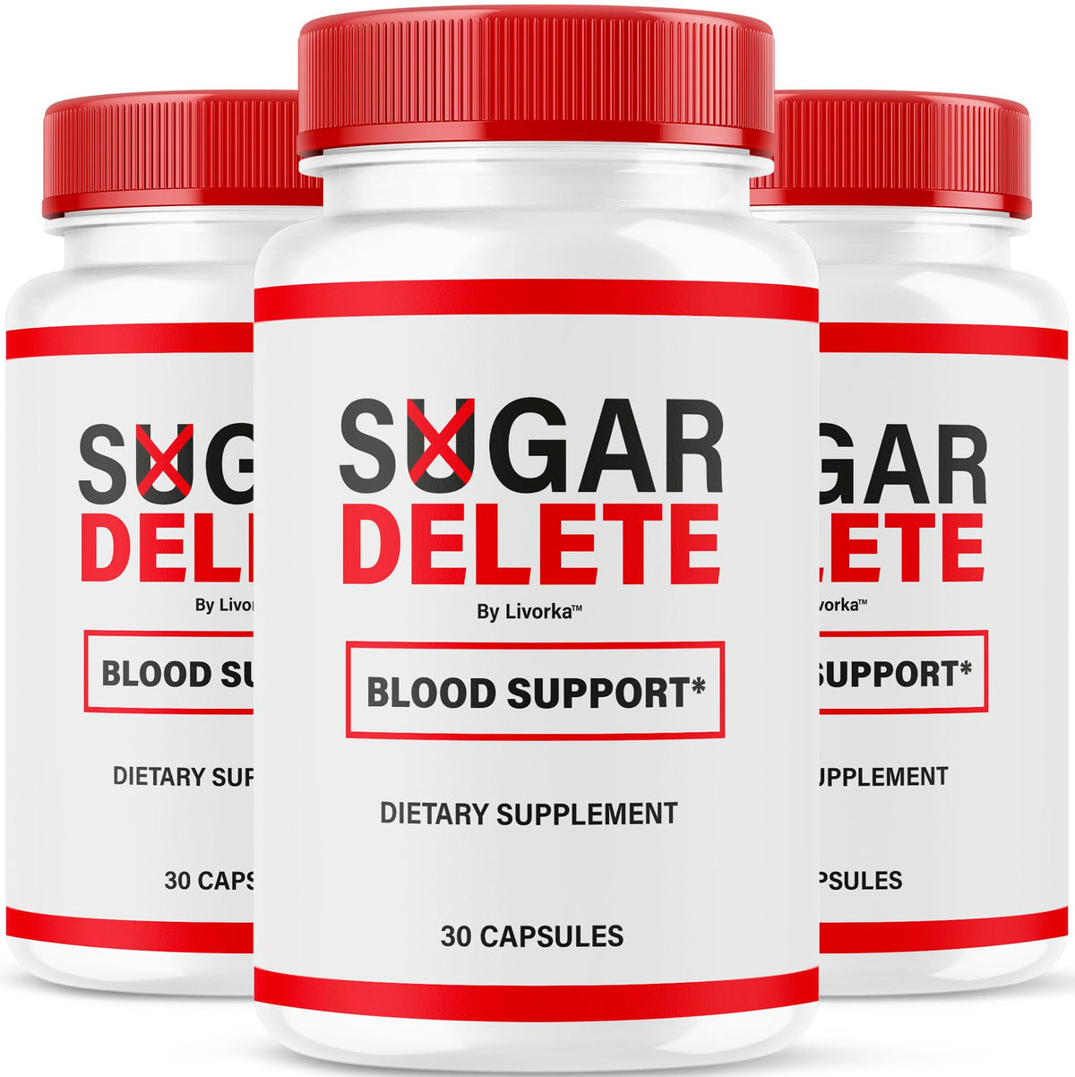 Sugar Delete Capsules bottle with 90-count