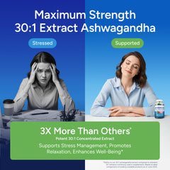 Sugar-Free Ashwagandha Gummies bottle with label