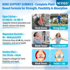 Sugar-free calcium gummies packaging