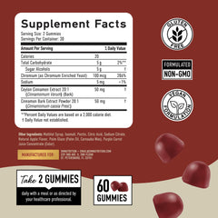 Front packaging of Sugar-Free Cinnamon Gummies 2000mg