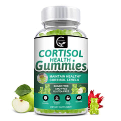 Sugar-free Cortisol Gummies bottle packaging