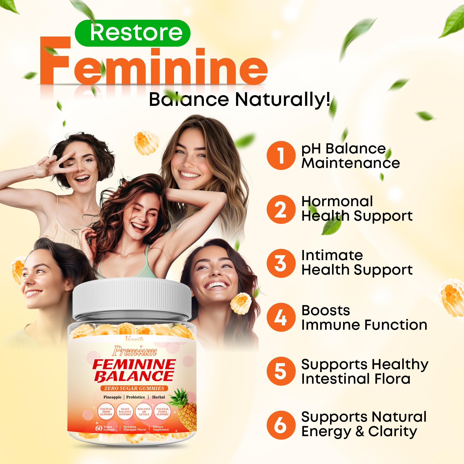 Two gummies per daily serving representing a daily wellness ritual