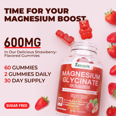 Sugar-free magnesium glycinate gummies