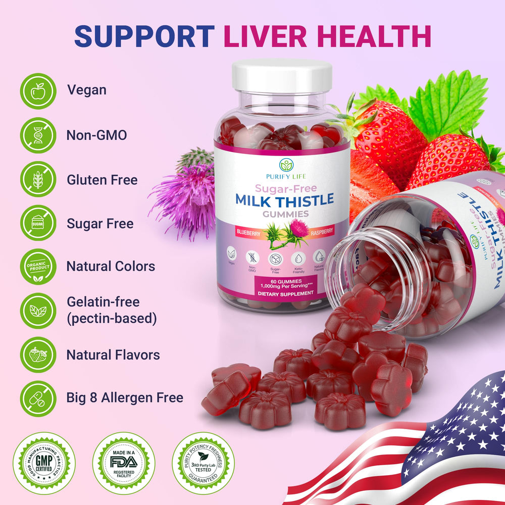 Liver detox concept illustration