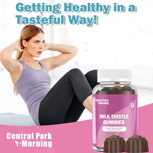 Packaging of Sugar-Free Milk Thistle Gummies