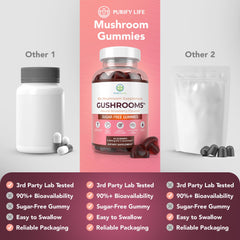 Mushroom blend featuring Lion's Mane, Reishi, Chaga