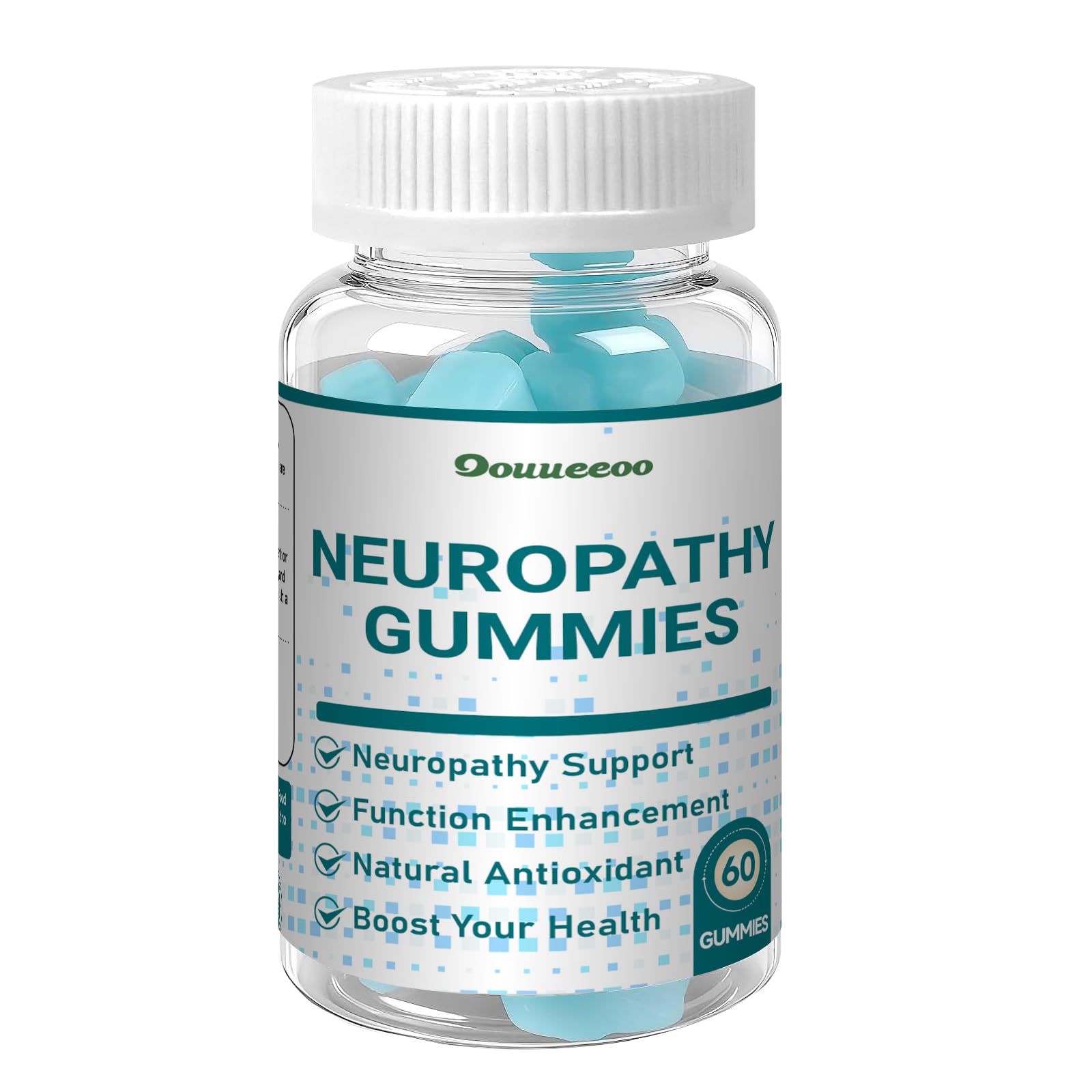 Sugar Free Neuropathy Gummies bottle with label