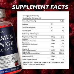 Sugar-free vegan formula label and xylitol ingredients