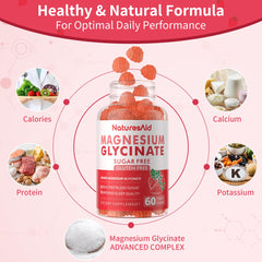Sugar-free, vegan-friendly magnesium glycinate gummies