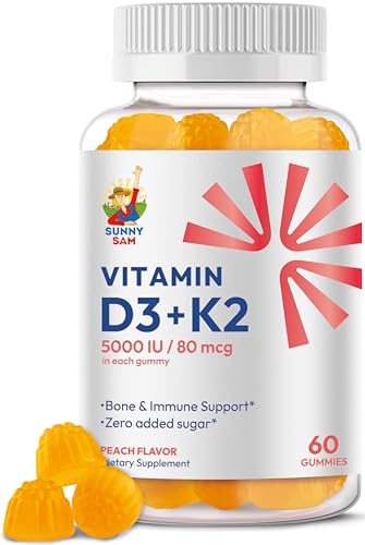 Hero image of Sugar-Free Vitamin D3 K2 gummies 5000 IU