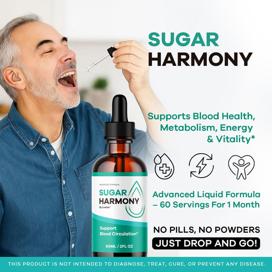 Three Sugar Harmony Drops bottles arranged together