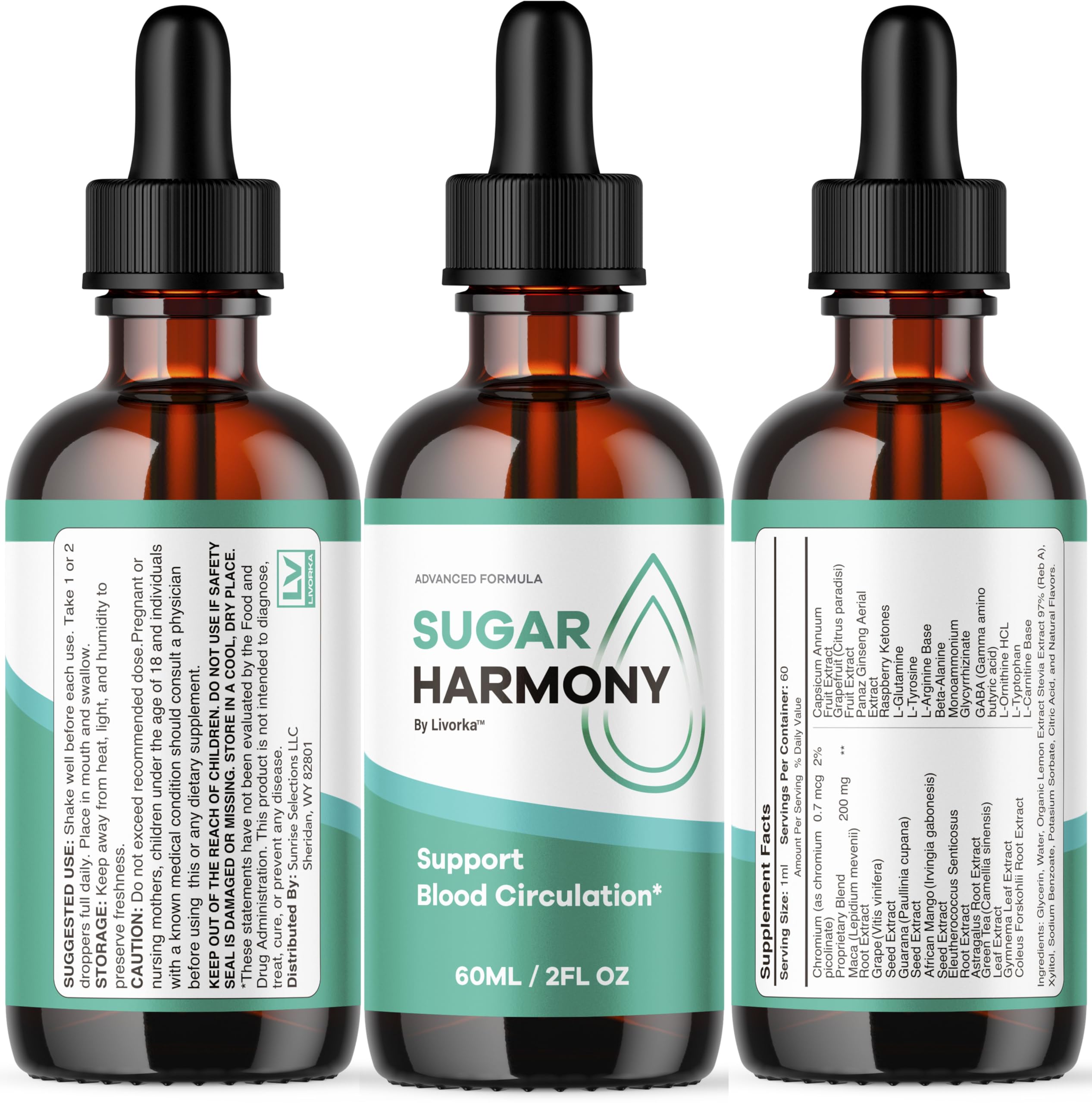Customer reviews graphic for Sugar Harmony Drops