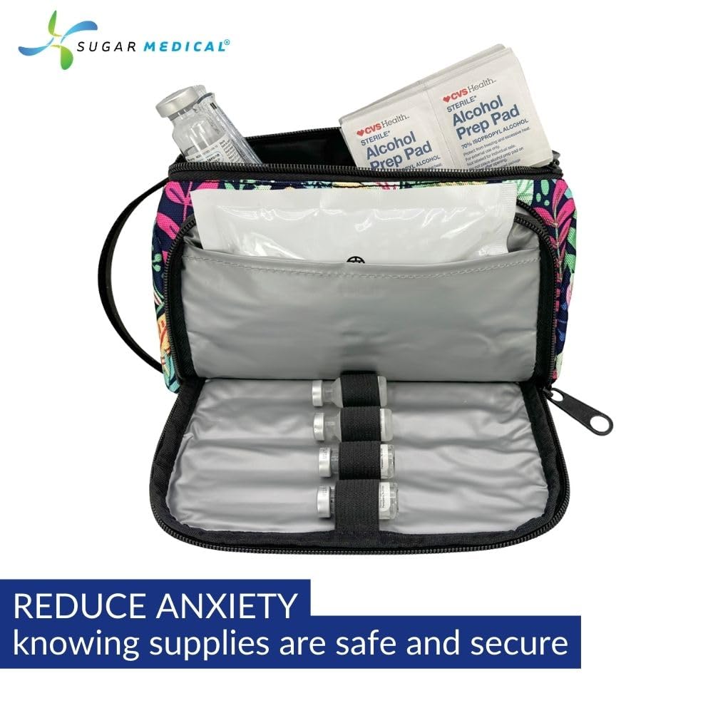 Ice pack included to keep medications cool