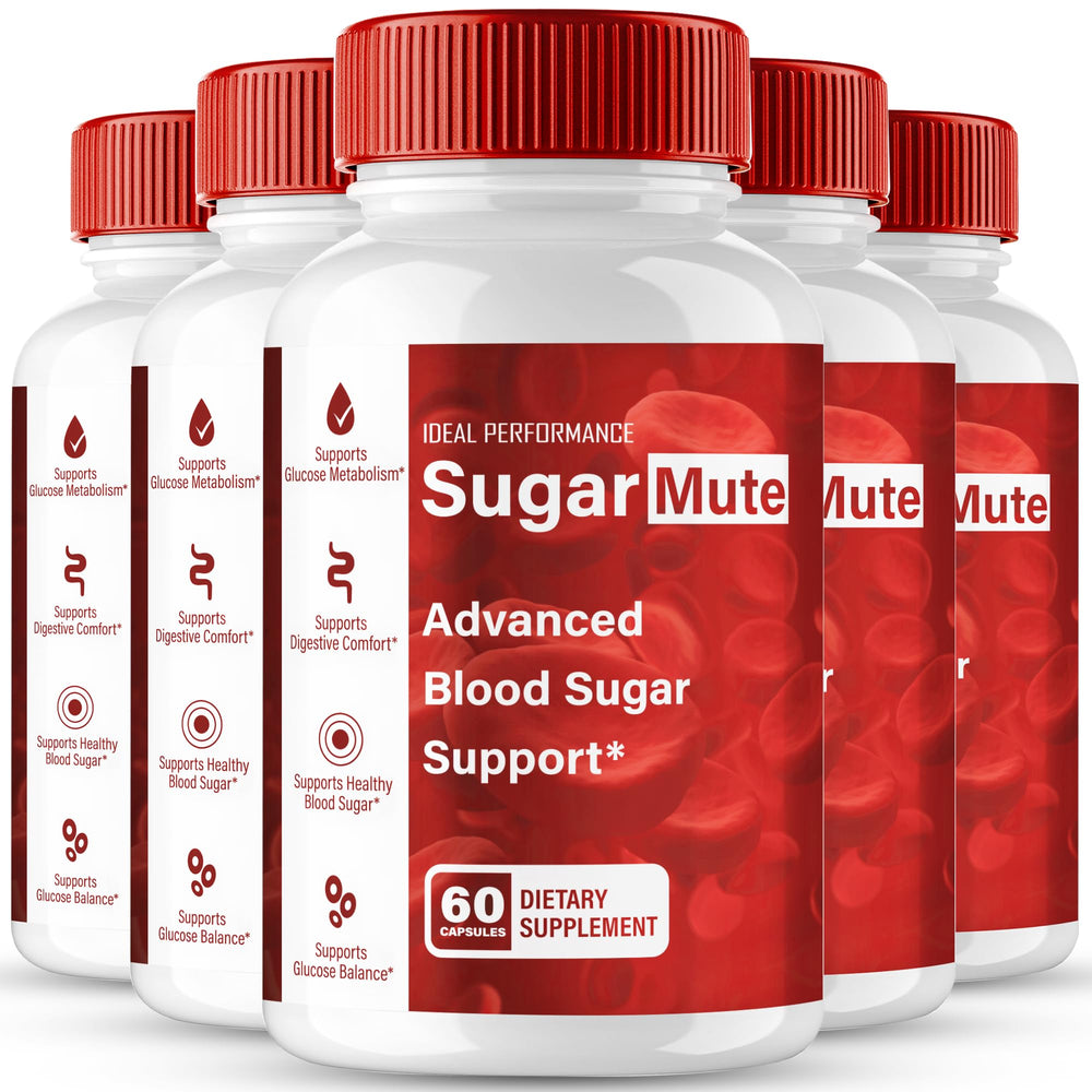 Sugar Mute Capsules bottle close-up