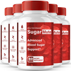 Sugar Mute Capsules bottle close-up