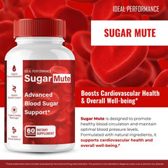 Sugar Mute Capsules bottle label close-up