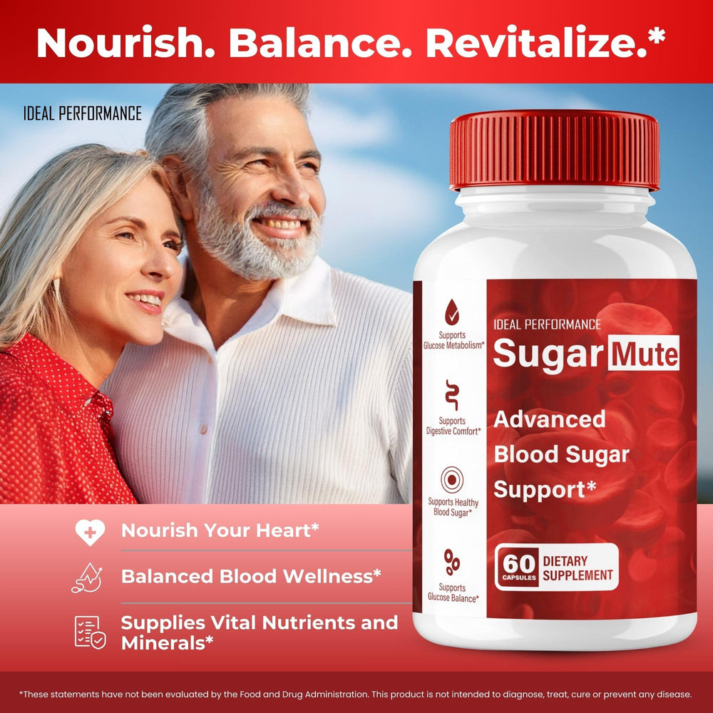 Advanced formula SugarMute health support bottle