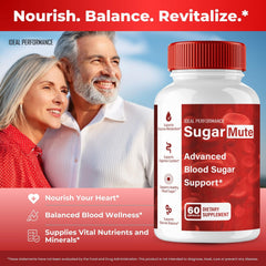 Advanced formula SugarMute health support bottle
