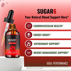 Sugar6 Drops packaging and box