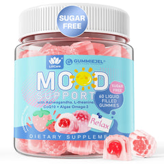 Sugar Free Ashwagandha Calm Gummies bottle on white background