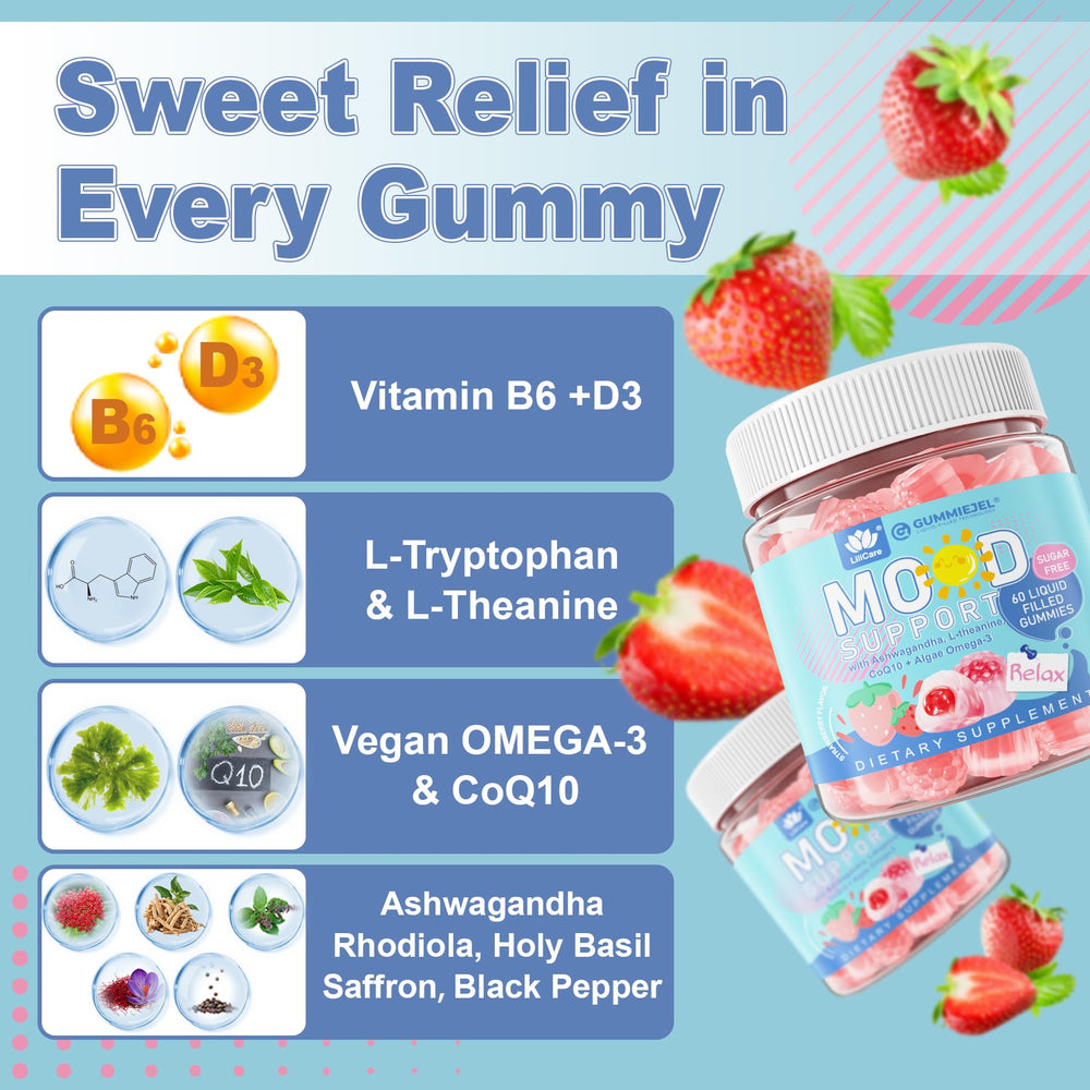 Liquid-filled GummieJel gummy highlighting filling