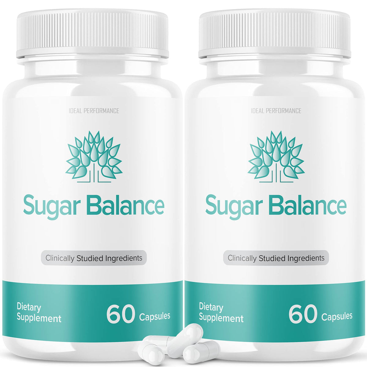 SugarBalance 2 Pack Capsules front view