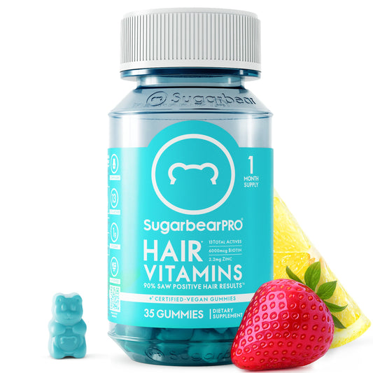 Hero image of SugarBearPro Hair Vitamin Gummy 35-day supply