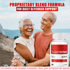 Close-up of SugarWise capsules bottle