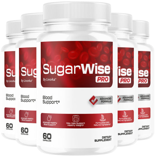SugarWise Pro Capsules bottle front for 5-pack