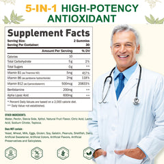 Front label of SUGAWITA ALA 600mg bottle