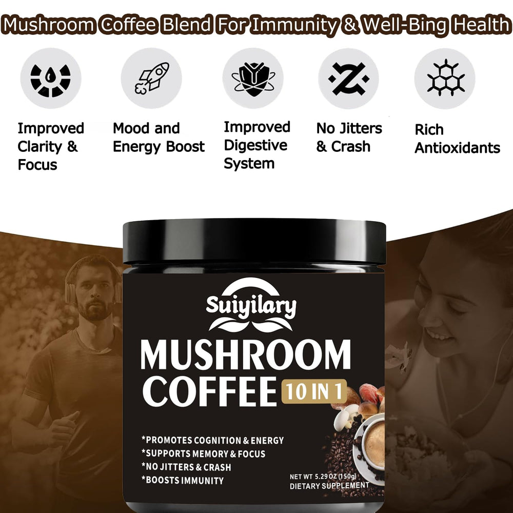 150g package of Suiyilary mushroom coffee