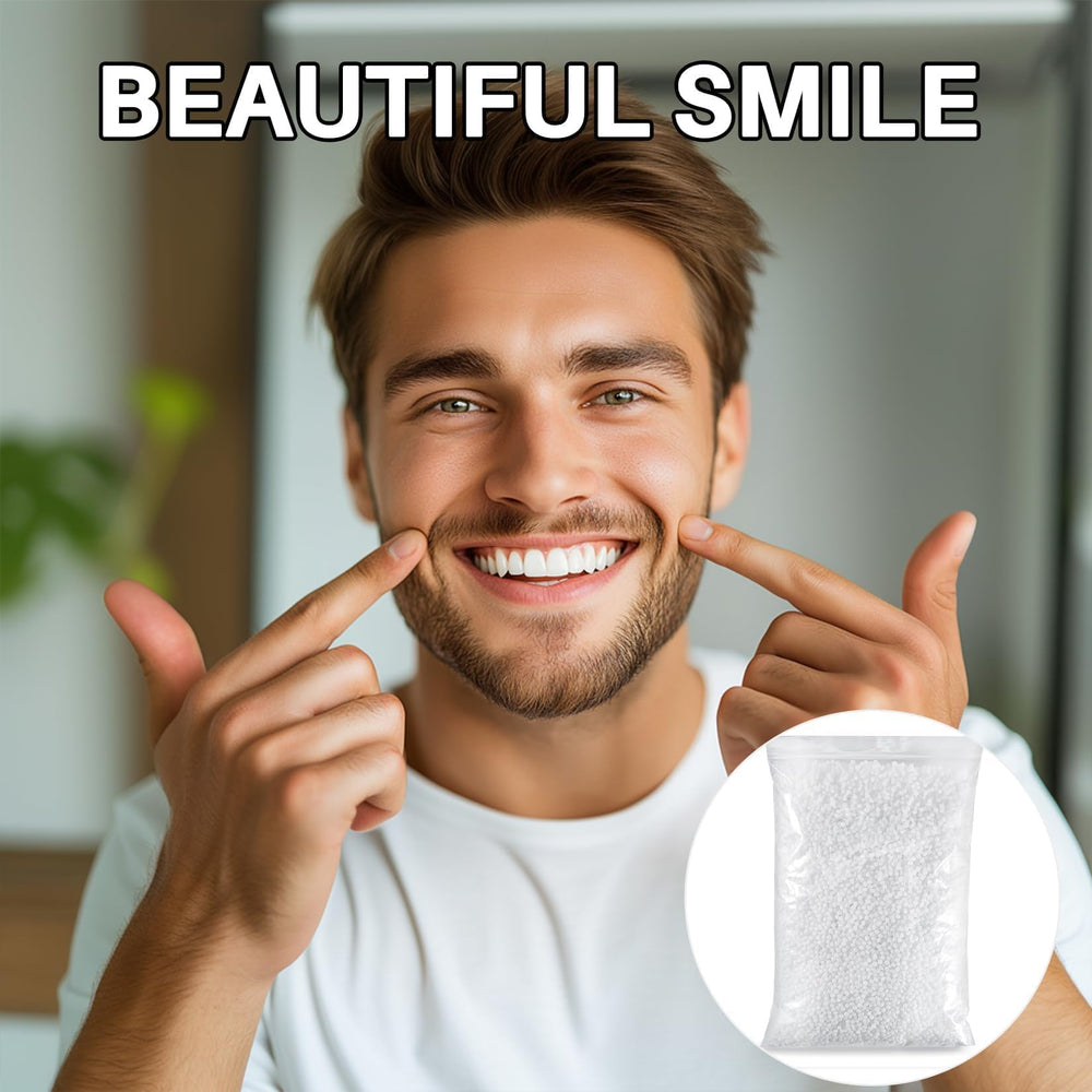 DIY tooth filling project using thermoplastic beads