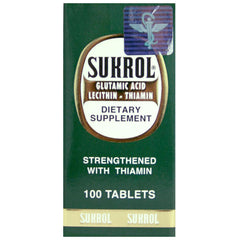 Close-up of Sukrol tablets showing smooth texture