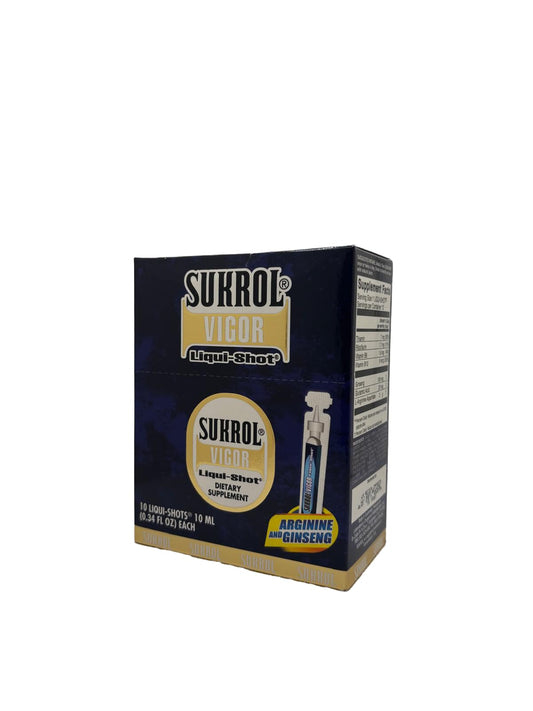 Sukrol VIGOR LIQUI-SHOT 10 oz bottle – front view