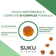 Vegan-friendly and sugar-free label on SUKU gummies