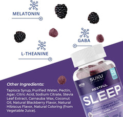 Blackberry-Hibiscus flavor shot with gummies