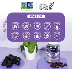 Gluten-free and sugar-free certification icons