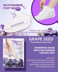 SULADEC foot mask fits most sizes for comfortable wear.