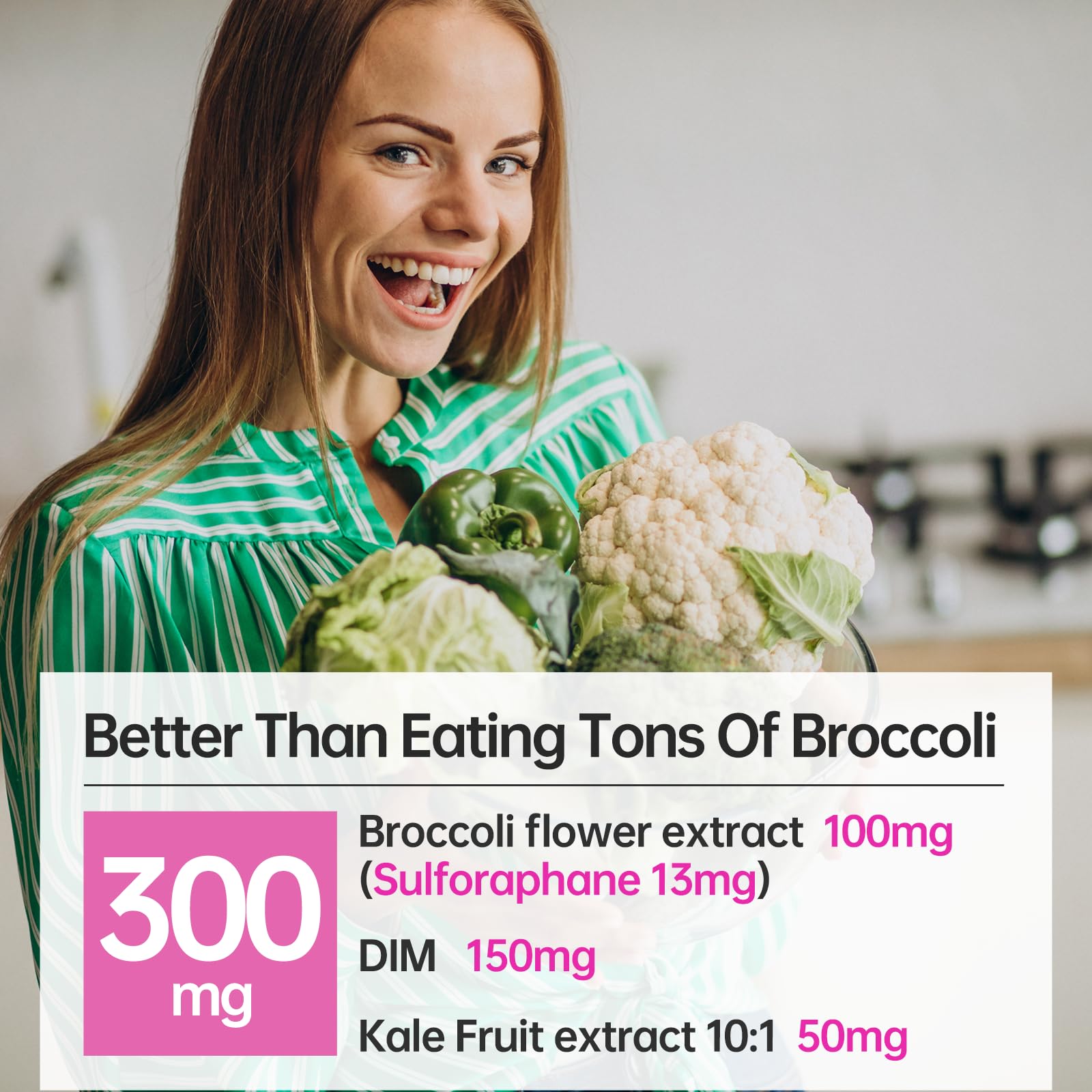 Broccoli extract rich in sulforaphane