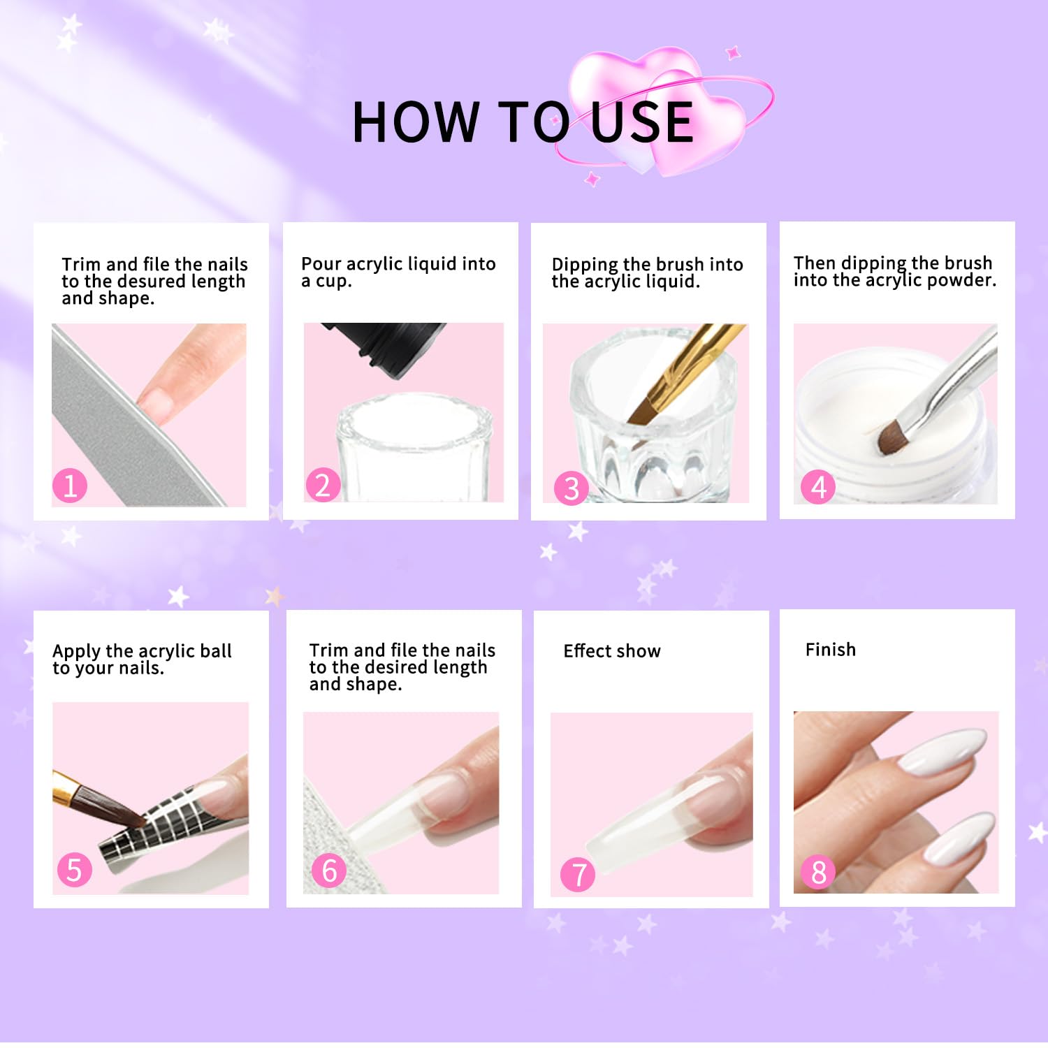 SULLMAR DIY nail art sparkle powder for home crafts and designs.