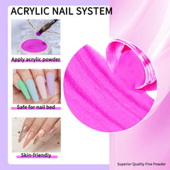 SULLMAR multi-use glitter powder for manicures, pedicures, and crafts.