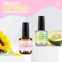 SULLMAR X-Strength Primer dab boosts bonding between nail and gel.