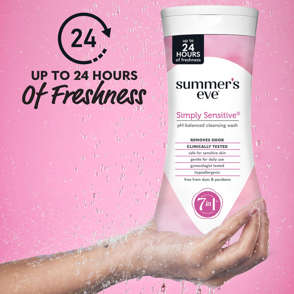 Summer's Eve Simply Sensitive pack-of-3 signals value and consistent daily care