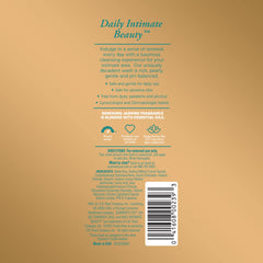 Packaging of Summer's Eve Spa Renewing Jasmine Wash emphasizes fragrance and safety for sensitive skin.