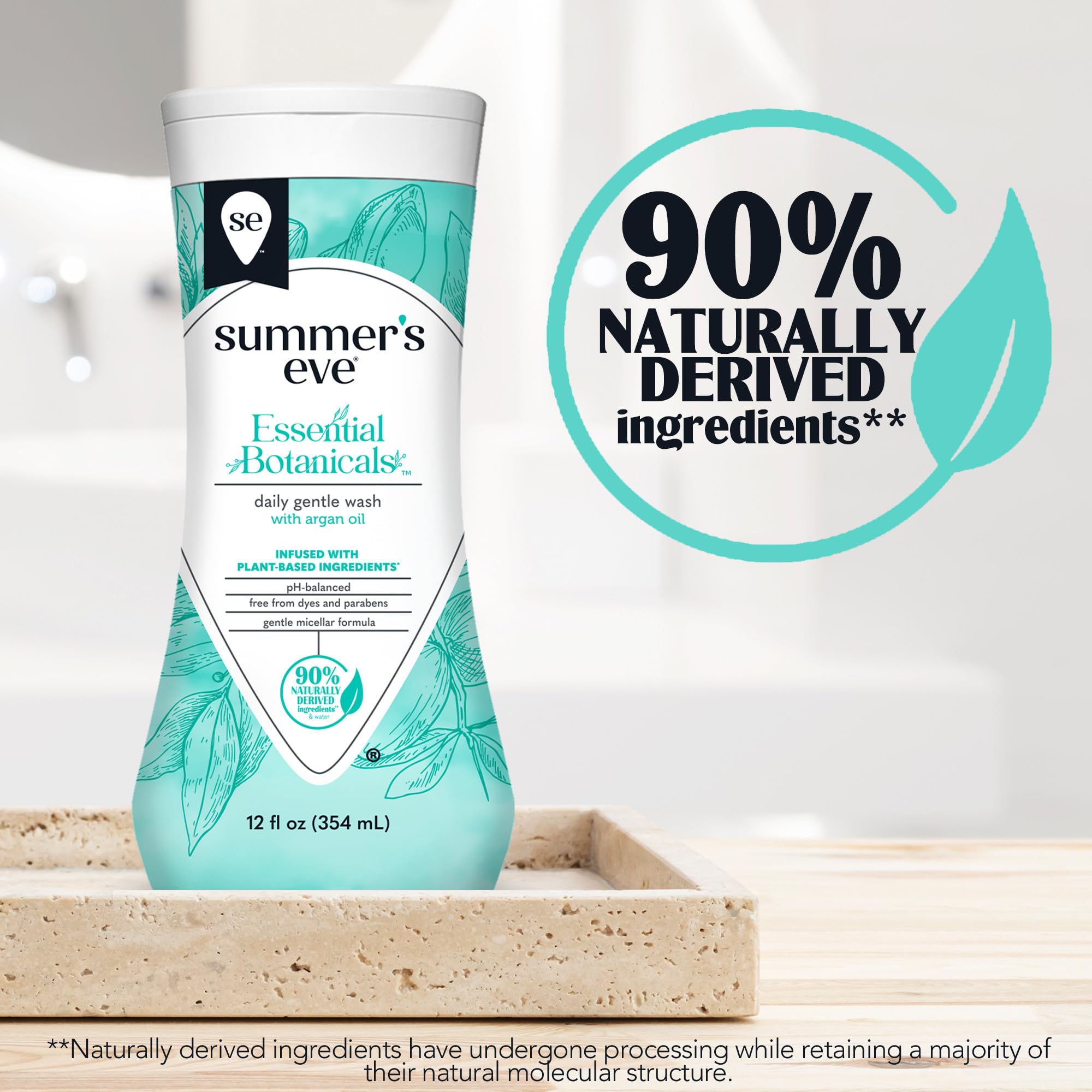 Summerseve Essential Botanicals micellar cleanser image suggests a light, refreshing cleanse.