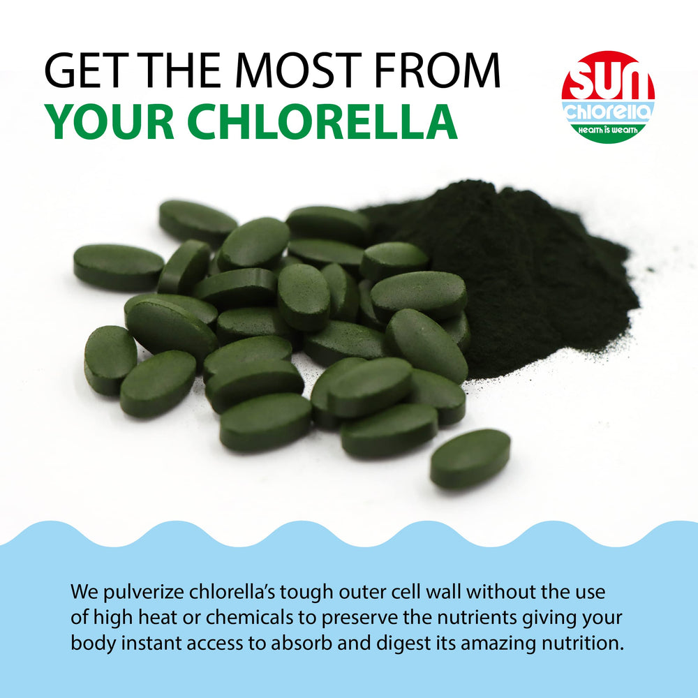 Gut health and digestion support for Sun Chlorella