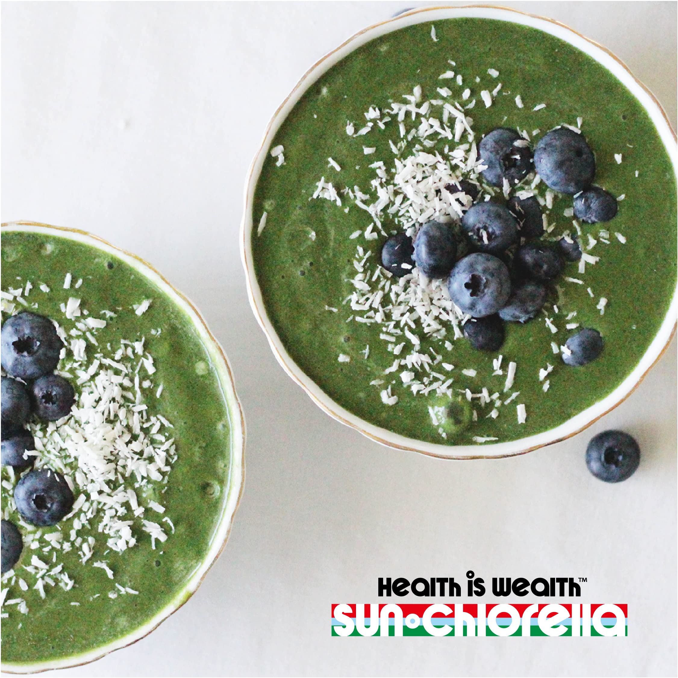 Sun Chlorella Powder packaging and box