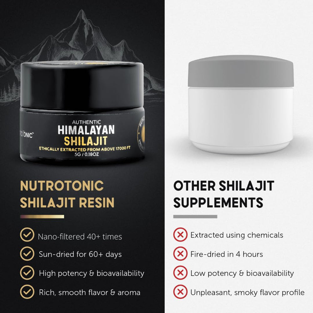 Sun-dried Himalayan Shilajit resin in natural setting