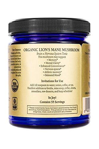 Sun Potion Lion’s Mane Organic 100g - packaging and label
