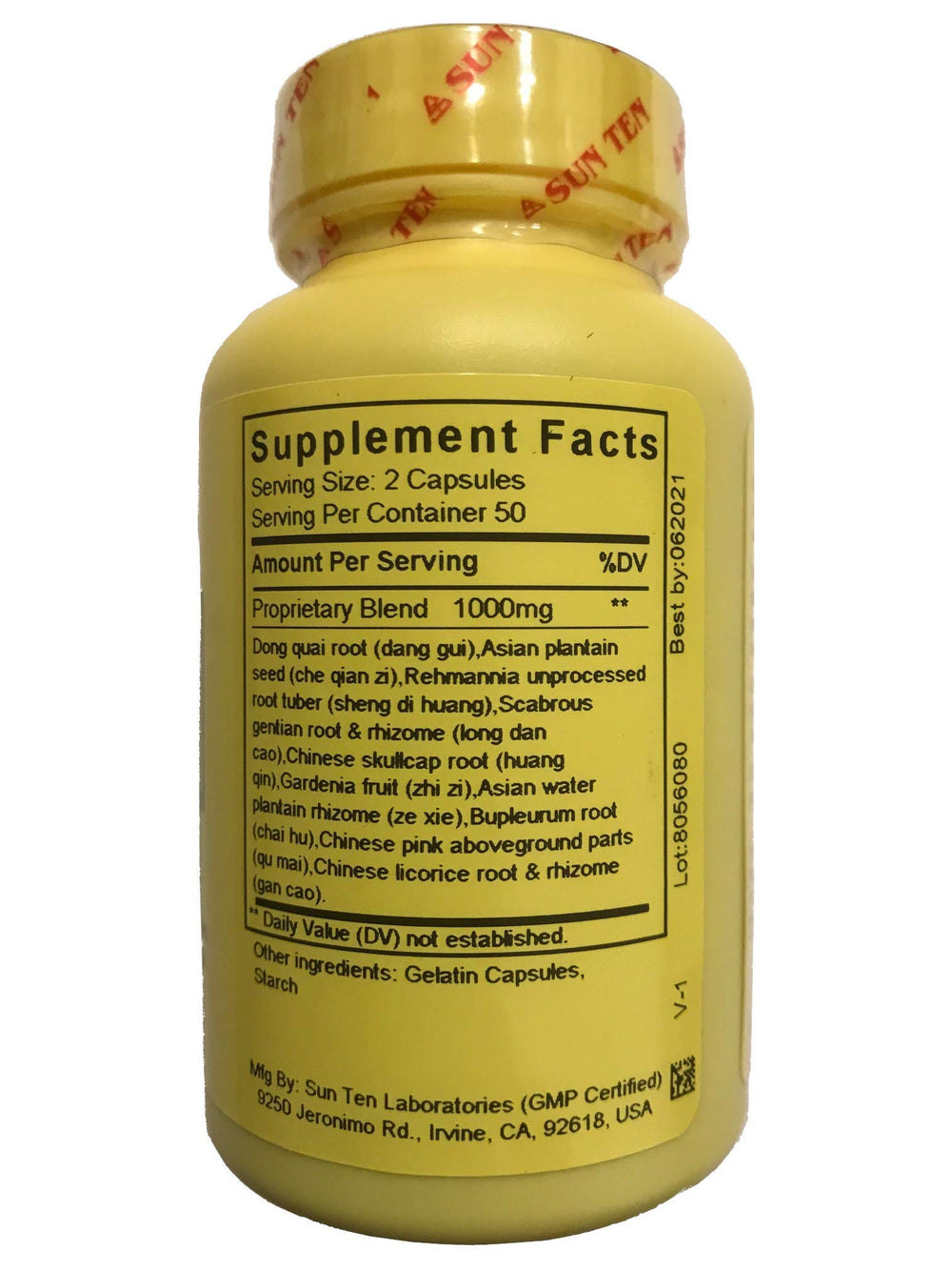 Long Dan Xie Gan Tang herbal capsules packaging